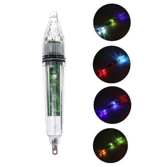 NANMELX Fishing Attracting Underwater Water-Triggered Light Trolling Lures Halibut Rig LED Fishing Deep Drop Fishing Light