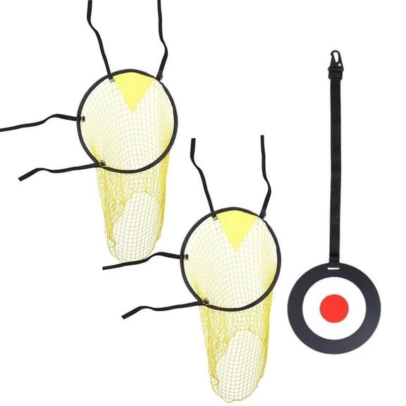 NANMELX Football Goal Shootings Targets Disc with Targets Net Sport Goal Soccer Trackers