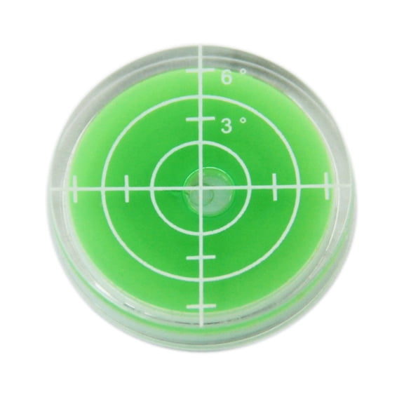 NANMELX Golfball Marker Golfs Putting Aid Round Bubble Levels High Precision Reader