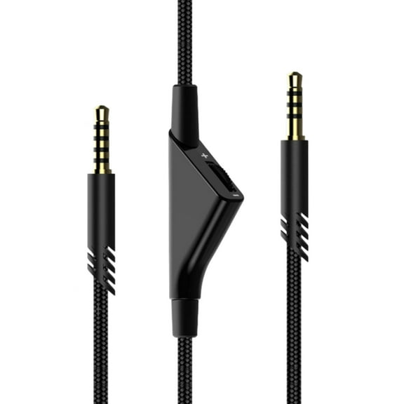 NANMELX Headset Cable Nylon Braided for Astro A10 A40 Headset Wire with Volume Control