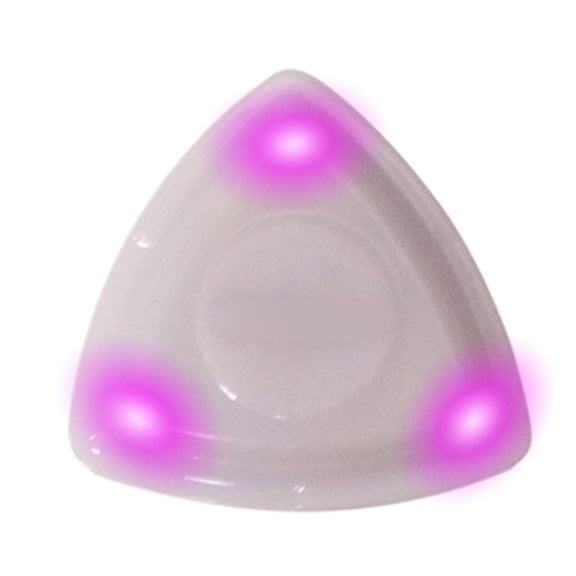 NANMELX LED Glowing Guitar Pick Stringed Instrument Glowing Plectrum Acoustic Guitar Pick with LED Light Guitar Accessories