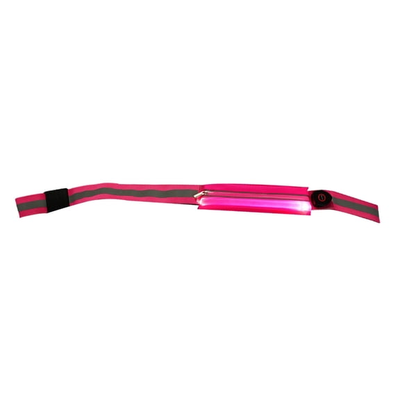 NANMELX LED Night Running Gear Reflective Sash with Safety Light Adjustable Running Gear