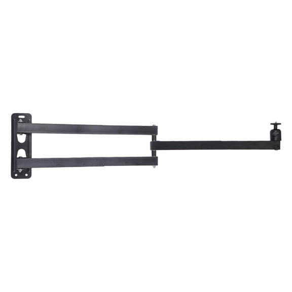 NANMELX Metal Projector Ceiling Bracket 90 360 Degree Rotation Design 1/4" Mounting Plate For Home Theater