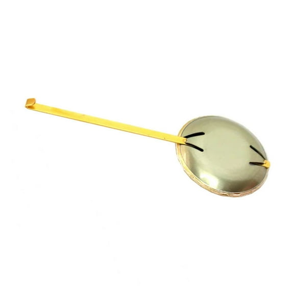 NANMELX Metal Swinging Pendulum in Gold, Clock Pendulum for Clock Display Case and Repair Studios Decorative Pendulums