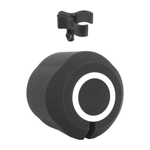 NANMELX Microphone Sound Noise Isolation Sponge Sleeve for Live Performances and Karaoke