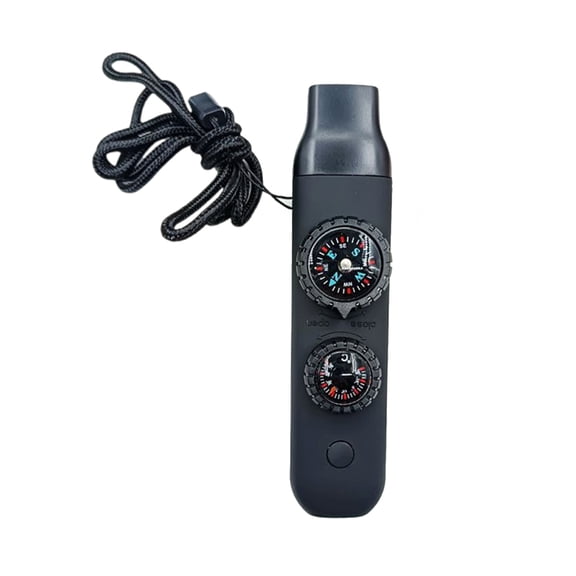 NANMELX Outdoor Multifunction Whistle Emergencies Compasses With Lanyard Safety Whistle