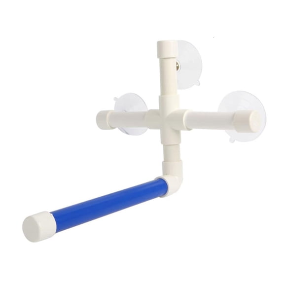 NANMELX Parrot Bath Perch Show Perches Suction Cup Window Bathing Toys for Small Birds