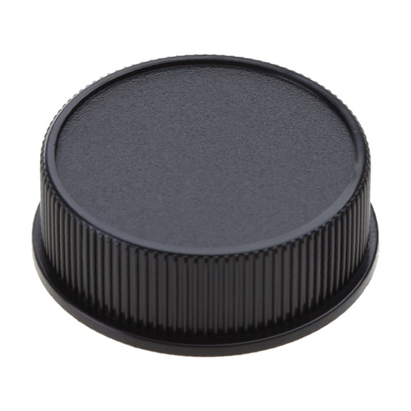 NANMELX Rear Lens Cap + Camera Body Cap Plastic Black for Leica LM for M M10 M9 M8 M7 M6 MP Mount Camera And lens