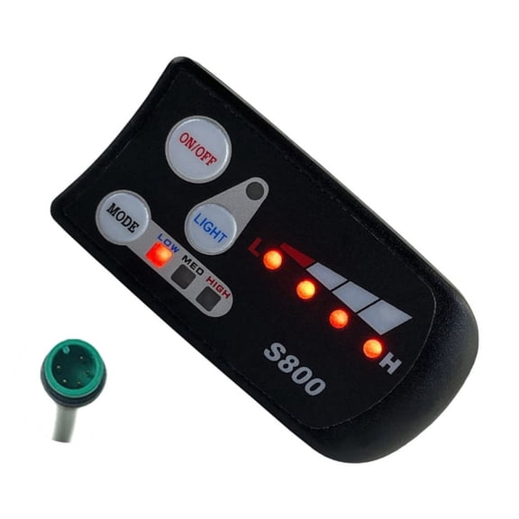 NANMELX S800 LED LCD Meter Electric Bike Control Panel Display Board 36V48V for Ebike
