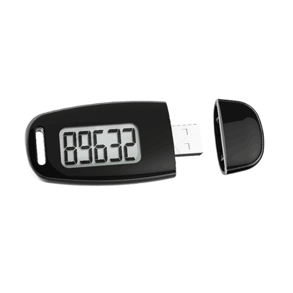 NANMELX Simple Walking 3D Pedometer Accurate Fitness Trackers Outdoor Small Digital Pedometer USB Rechargable Sports Pedometer