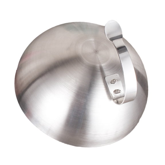 NANMELX Stainless Steel Cheese Melting Domes Round Basting Cover for Kitchen Restaurants