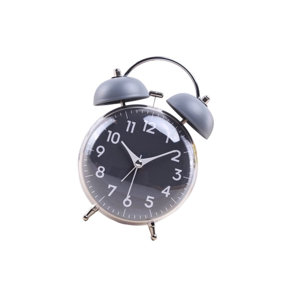 NANMELX Strong Metal Alarm Clock Drum Form Toll Easy To Set For Home Otherwise Workplace