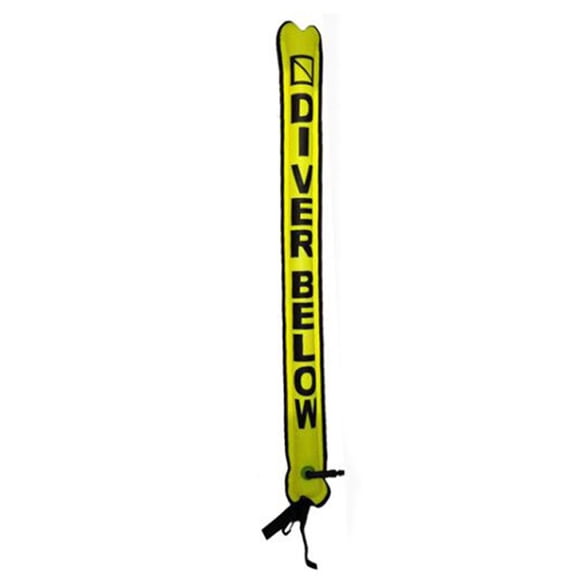 NANMELX Surface Marker Buoys Diving Surface Marker Inflatable Scubas Diving Safety Underwaters Diving Snorkeling Orange Color