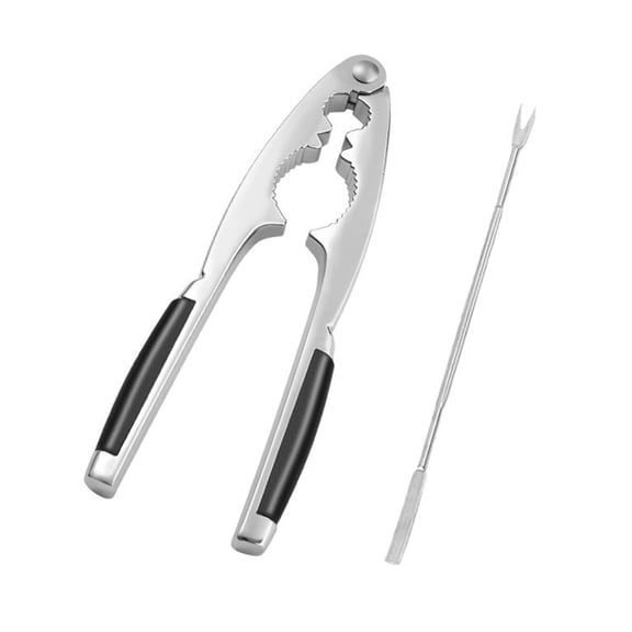 NANMELX Walnut Opener with Seafood Pick Multifunctional Nut Cracker Kitchen Accessories