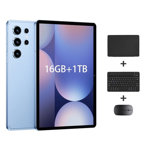 NANNEE Pad 9 Pro 5G Tablet, 11" HD Display, Android 15, 16GB RAM + 1TB ROM, 8800mAh Battery, 48MP+108MP Dual Camera, Unlocked 5G, Blue
