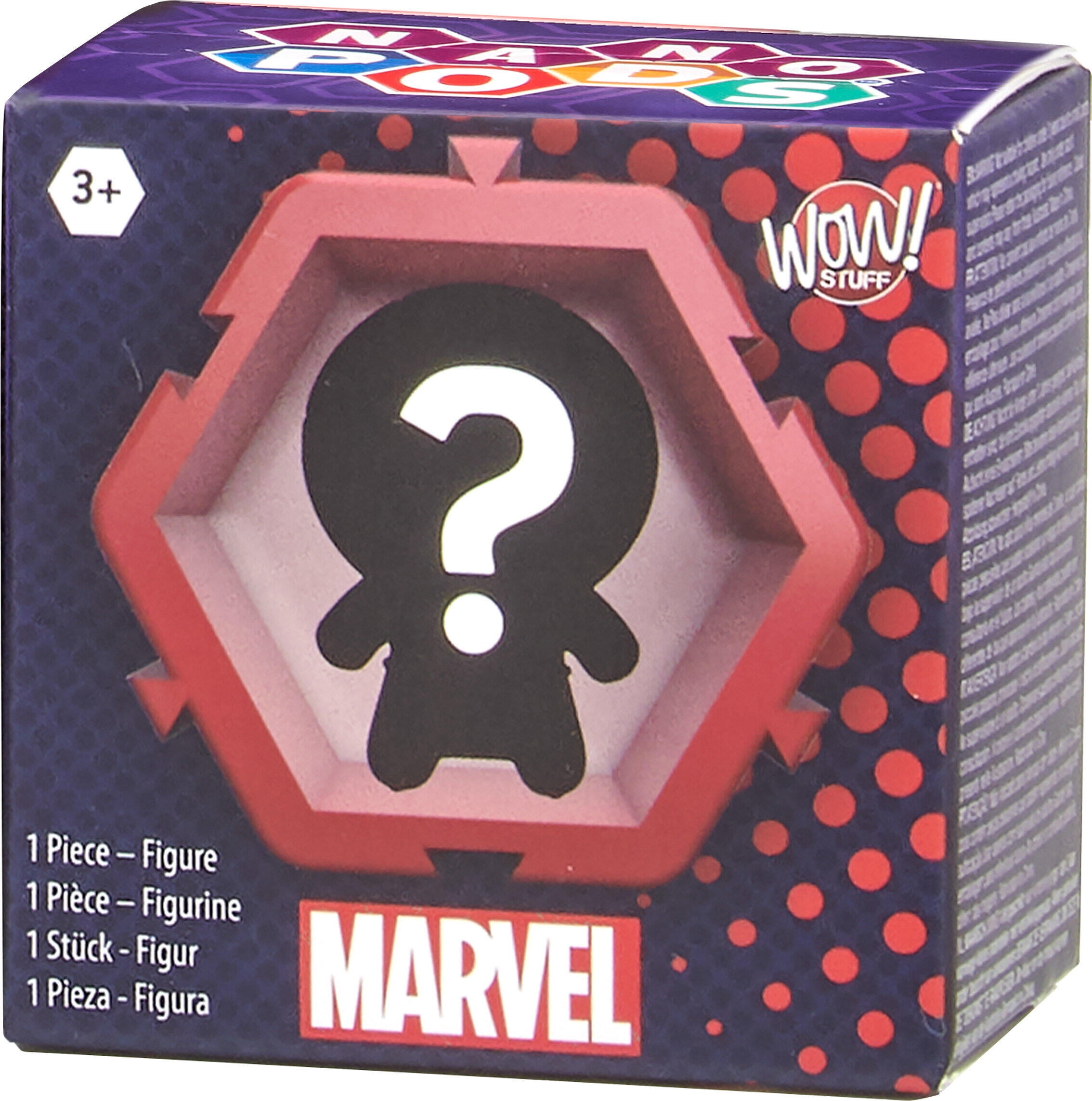 NANO PODS Connectable Collectable Marvel Surprise Toy Character Figures (Styles Vary)