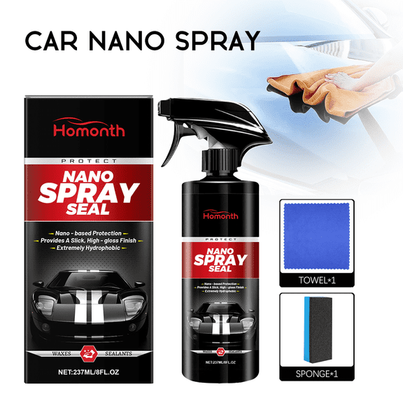 NANO SPRAY SEAL Car Nano Spray | Nano Protection Scratch Repair Ultra-Hydrophobic High-Gloss Finish