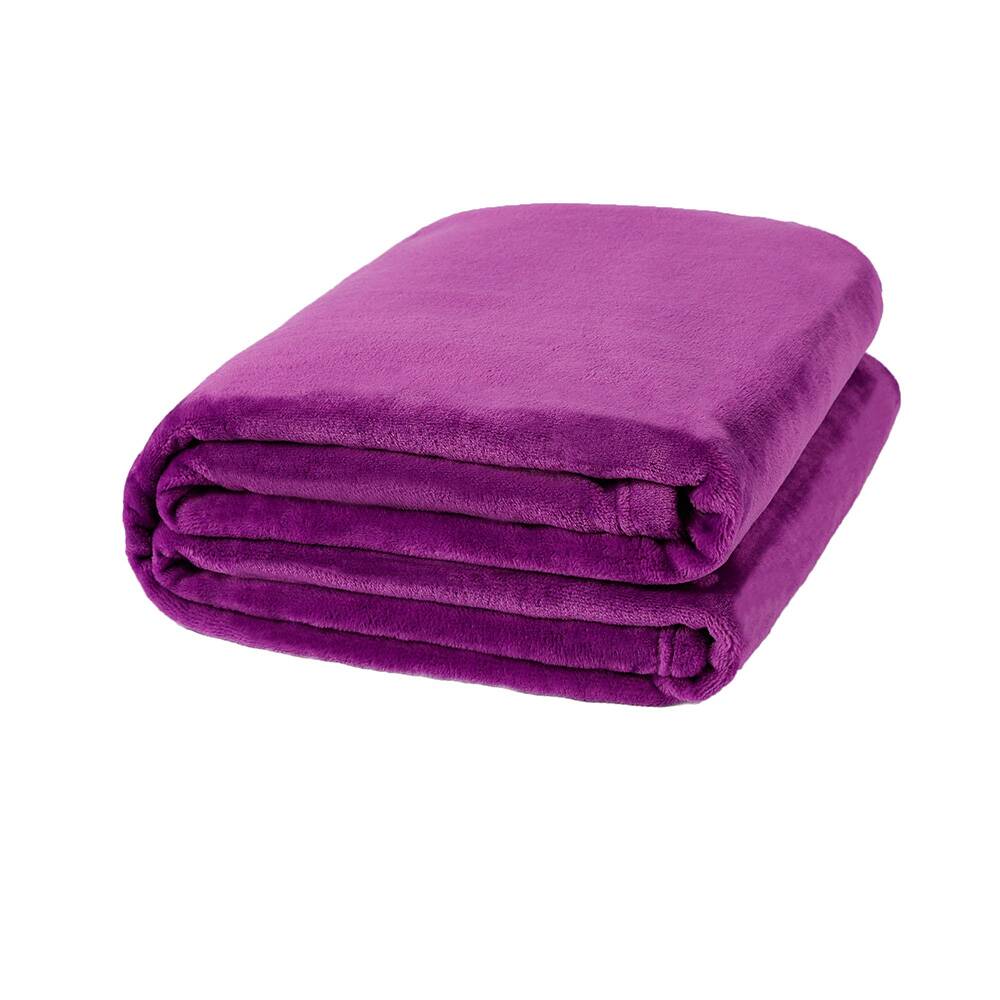 NANPIPER Throw Blanket Super Soft Fleece Twin Size