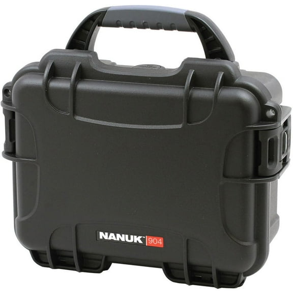 NANUK 904 Waterproof Hard Case with Foam Insert - Black CA2