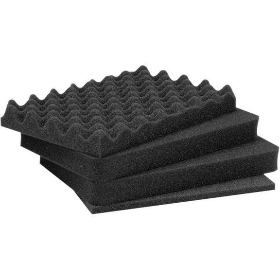 NANUK CASES 915-FOAM Cubed Foam Inserts 13-13/16" x 9-5/16", Pk4
