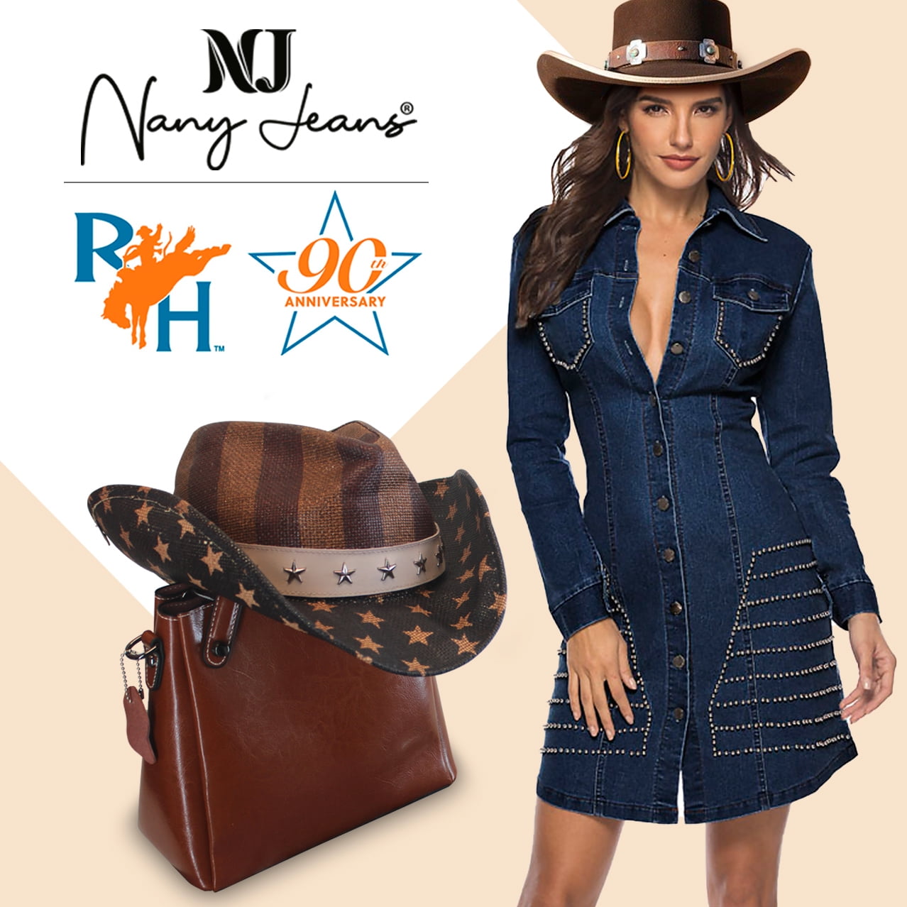 Justice top jean dress