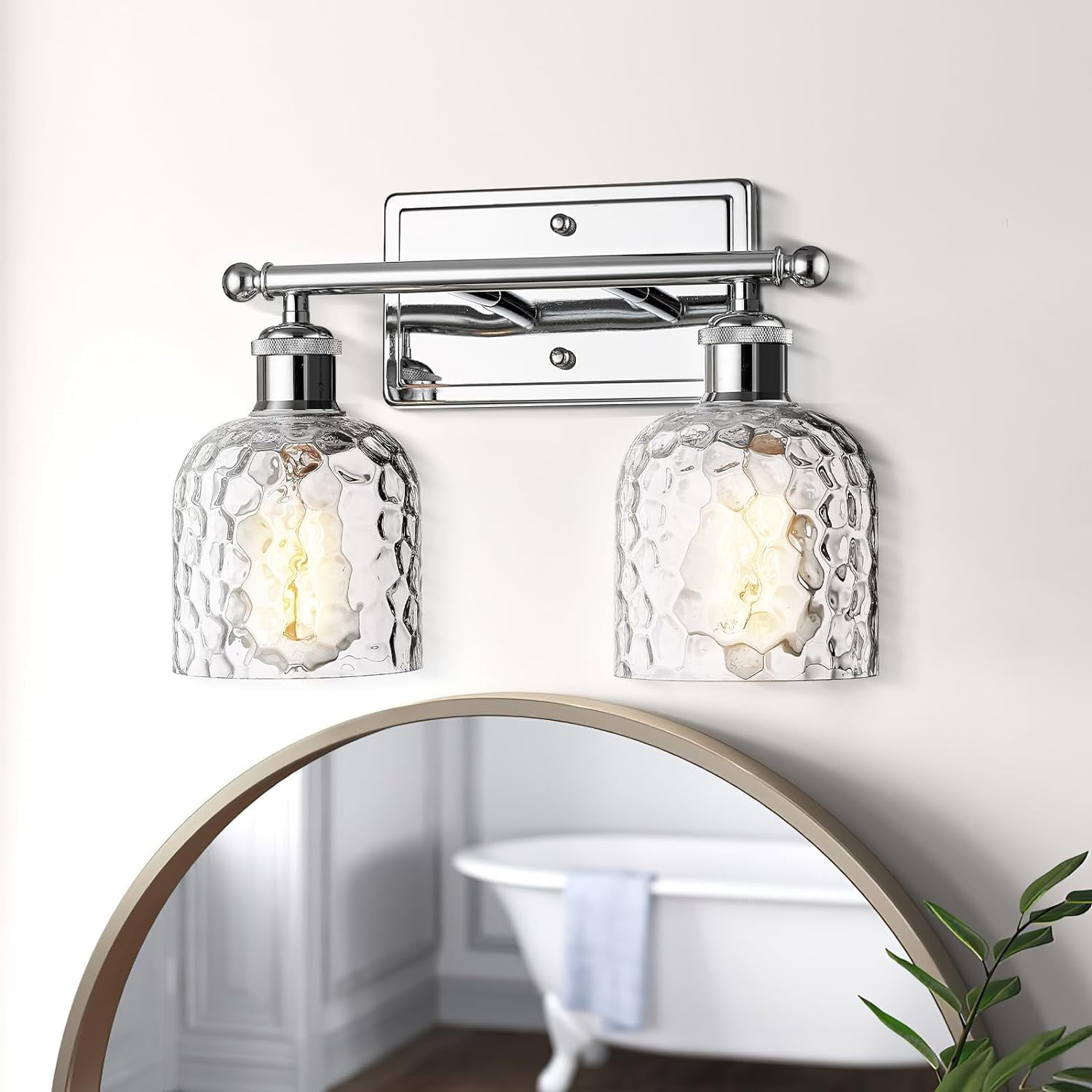 NANYUN 14 Inch Modern Bathroom Sconces, 14 Inch Vanity Lights for