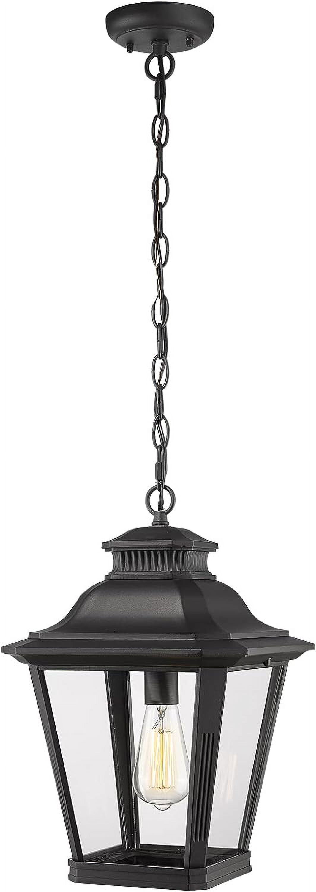 NANYUN 17inch Outdoor Pendant Light for Porch, Large Hanging Porch