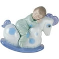 thumbnail image 1 of NAO by Lladro Rock Me to Sleep Baby Porcelain Figurine, 1 of 1