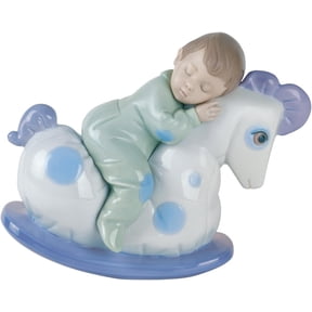 NAO by Lladro Rock Me to Sleep Baby Porcelain Figurine