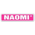 thumbnail image 1 of NAOMI Street Sign Childrens Name Room Sign | Indoor/Outdoor |  18" Wide, 1 of 5