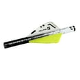 thumbnail image 1 of NAP Quikfletch 2in Hellfire -6 Pack White/Yellow/Yellow, 1 of 1