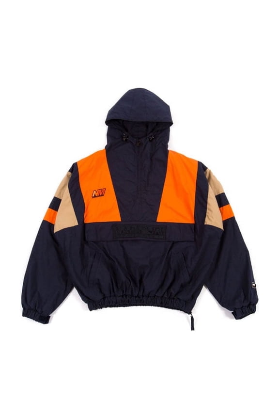 Men's A-Huez Jacket, Navy/Orange, Small