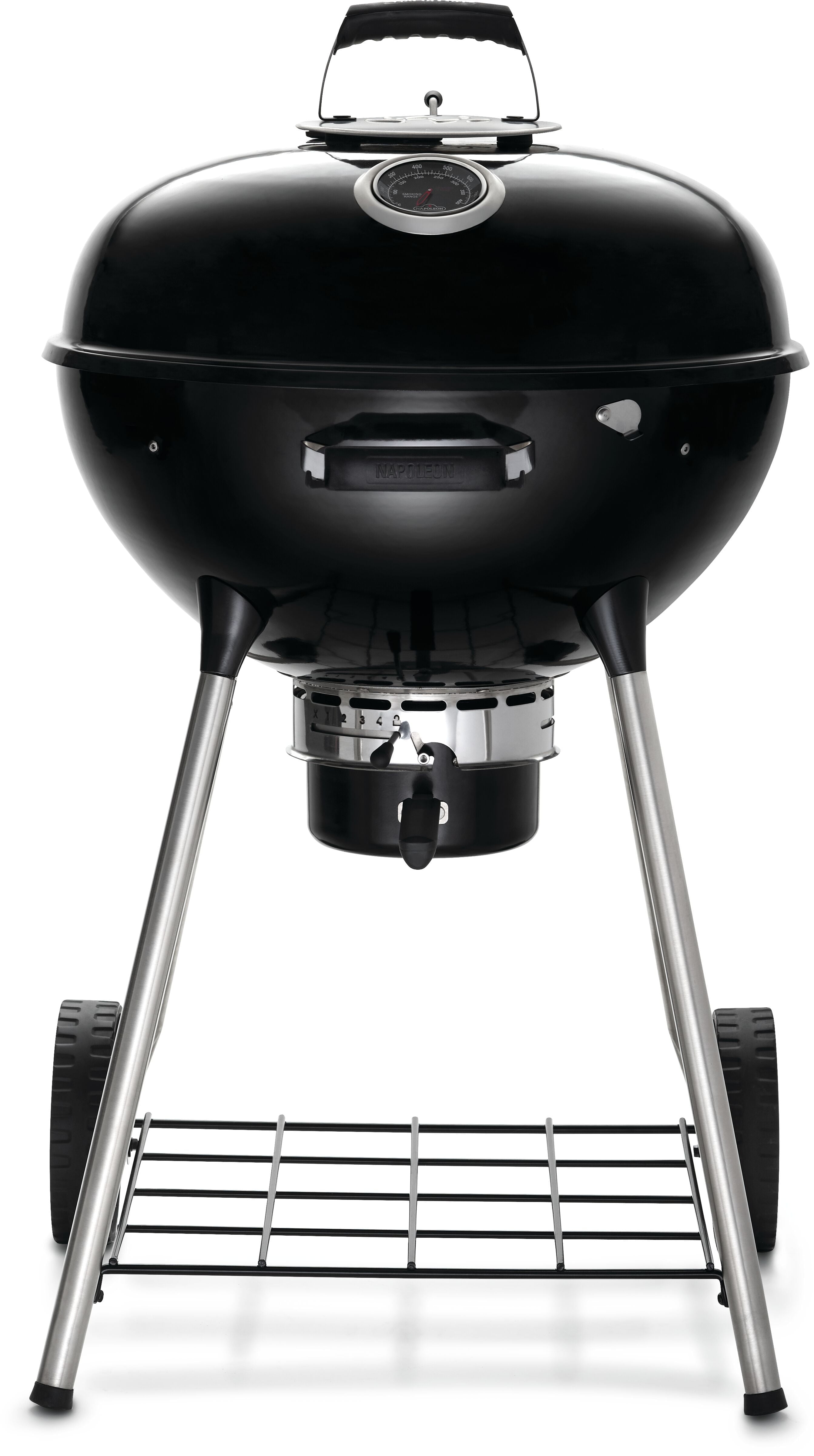 NAPOLEON 22 in. Kettle Charcoal Grill in Black
