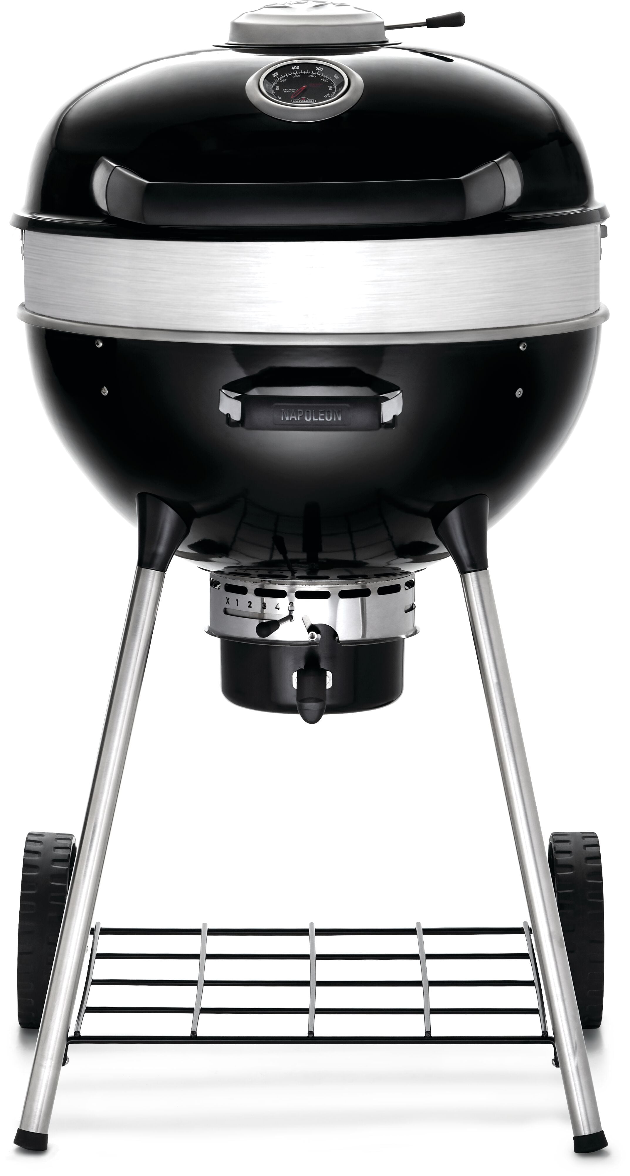 Napoleon 22 in. PRO22 Kettle Charcoal Grill in Black