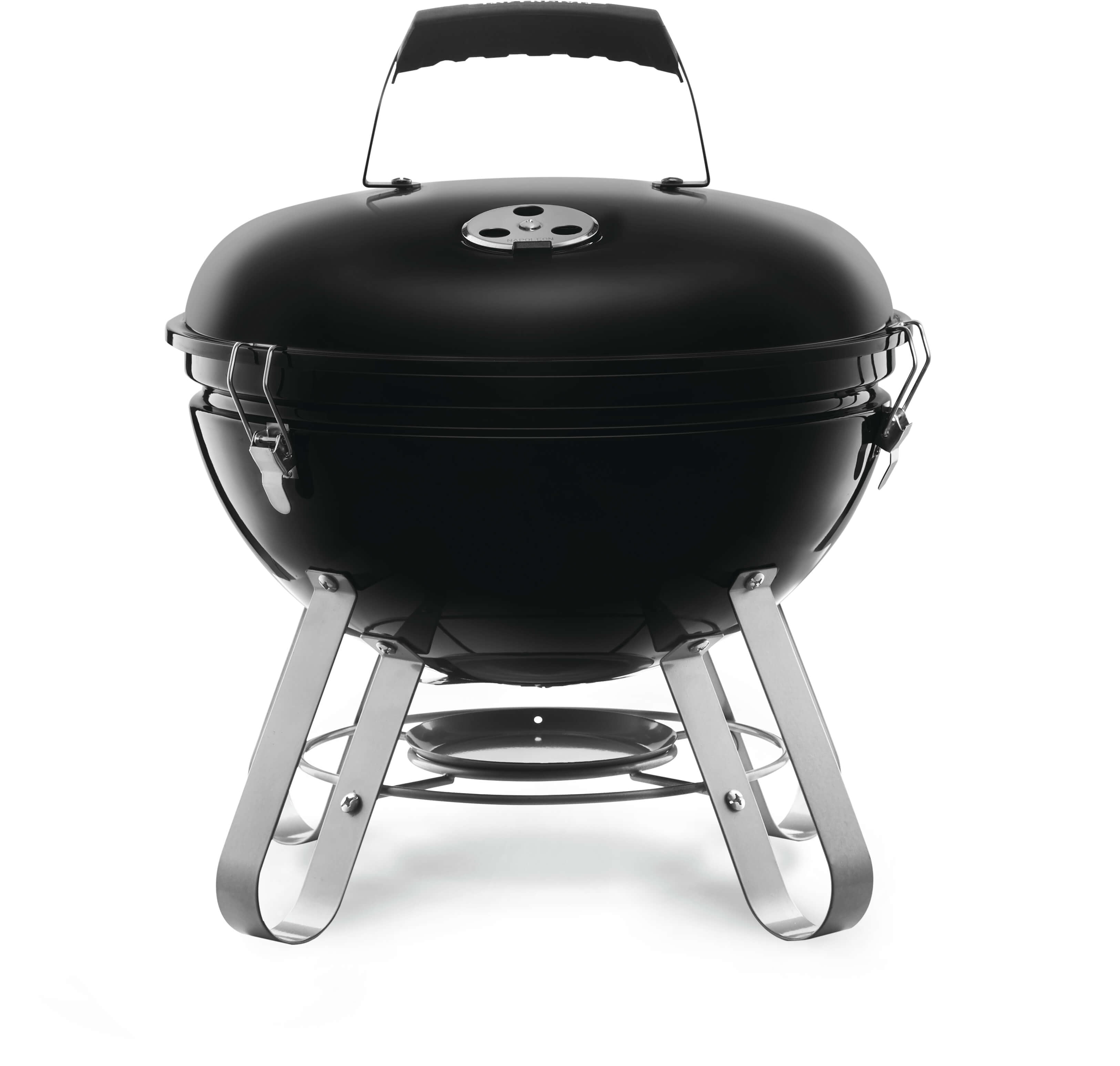 Napoleon NK14 Portable Charcoal Kettle Grill in Black