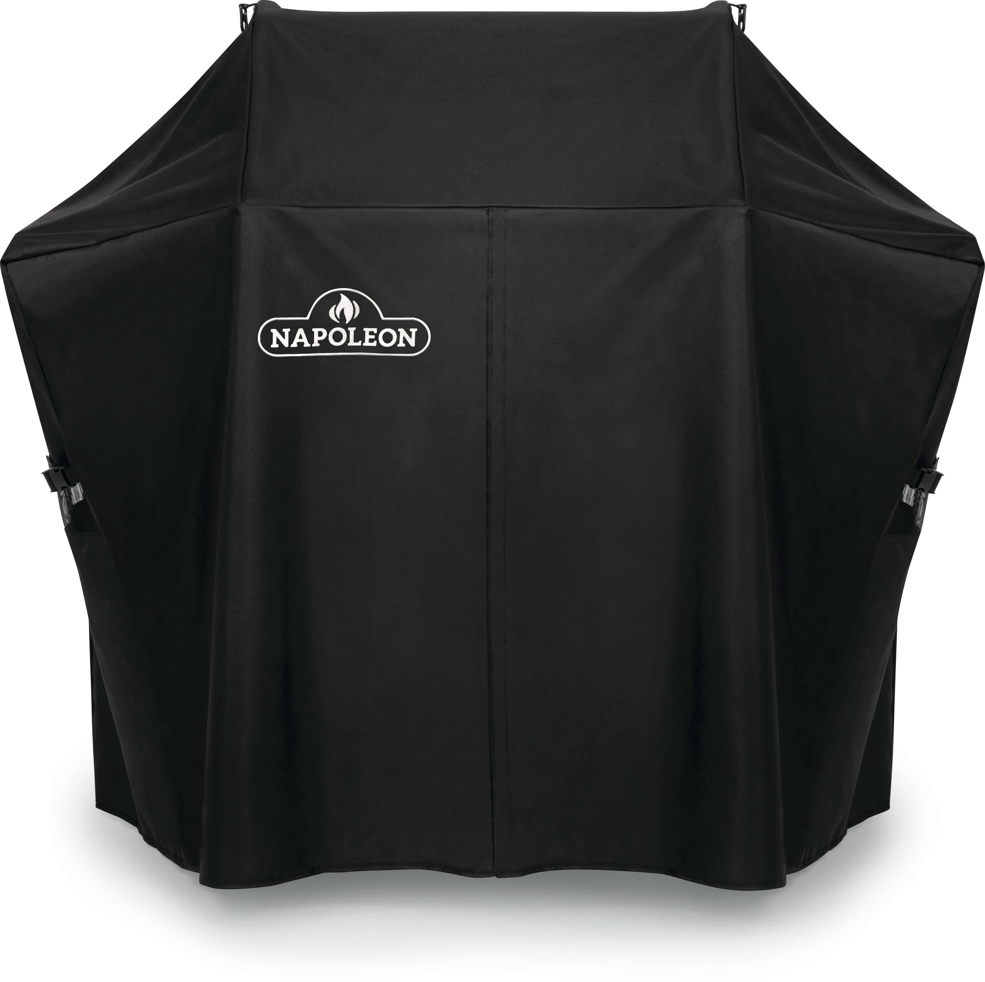 Black Waterproof Premium Grill Cover for Medium-Large Barbecues
