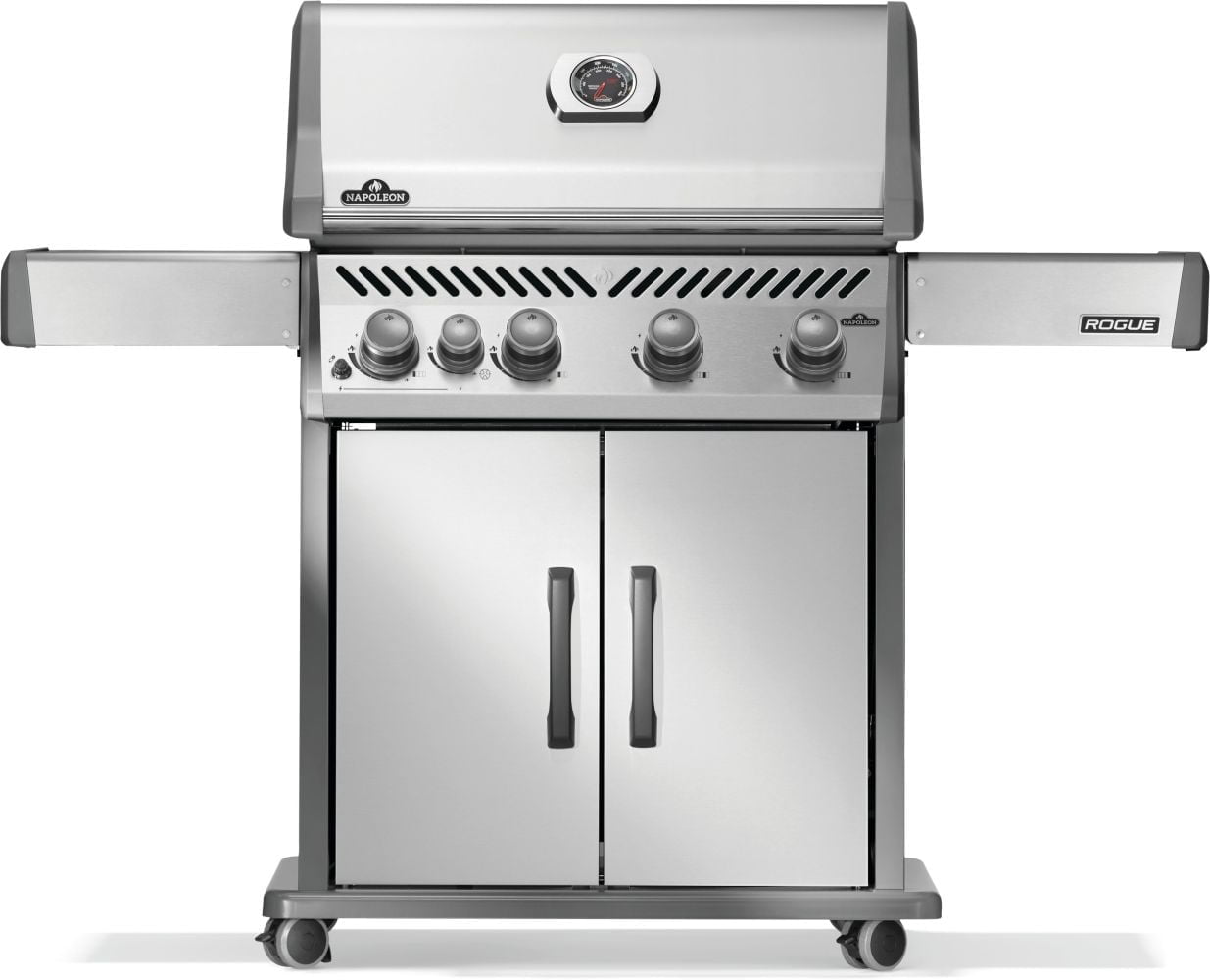 Napoleon Rogue® 525 4-Burner Natural Gas Grill with Range Side Burner in Stainless Steel