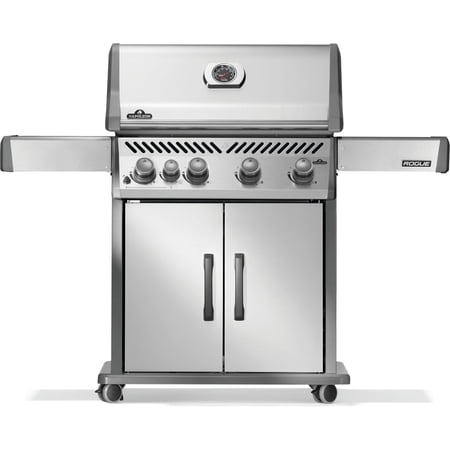 Napoleon Rogue® 525 4-Burner Natural Gas Grill with Range Side Burner in Stainless Steel