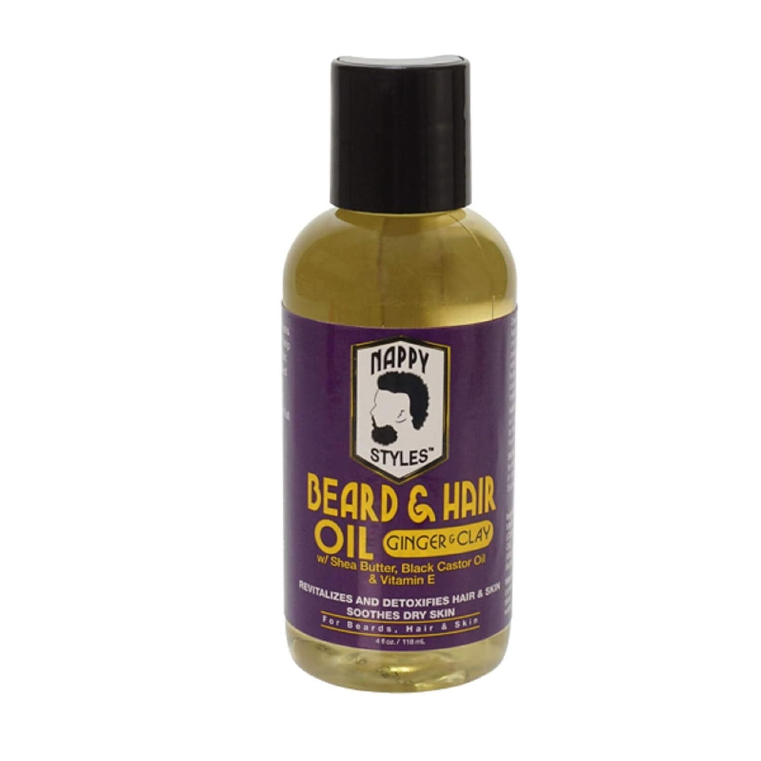 NAPPY STYLES - Beard  Hair Oil Ginger  Clay