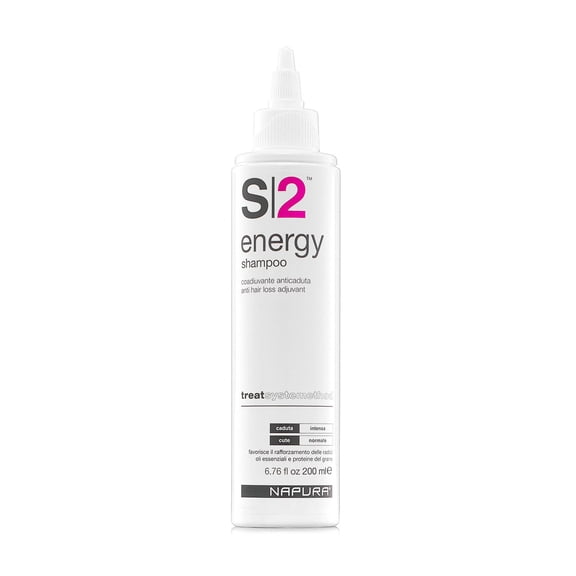 NAPURA S2 (6.76 fl oz) Professional Anti Hair Loss Shampoo with Biotin - All Hair Types