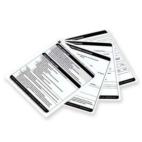 NAR Combat Casualty Reference Cards