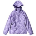 thumbnail image 1 of NARABB Men Raincoat Plus Size Multi Pocket Hooded Zipper Windproof Keep Warm Breathable Long Sleeve Jacket Coats Outdoor Sports Jacket, 1 of 4