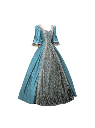 Tejiojio Women Clothes Clearance Fashion Womenl Vintage Gothic Court Gown  Cake Skirt Lace Clashing Dress - Walmart.com