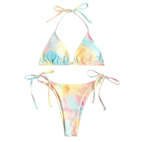 NARABB Women's Summer Bikini Swimsuits Plus Size Print Swimjupmsuit Swimsuit Beachwear Padded Swimwear Bikini Set