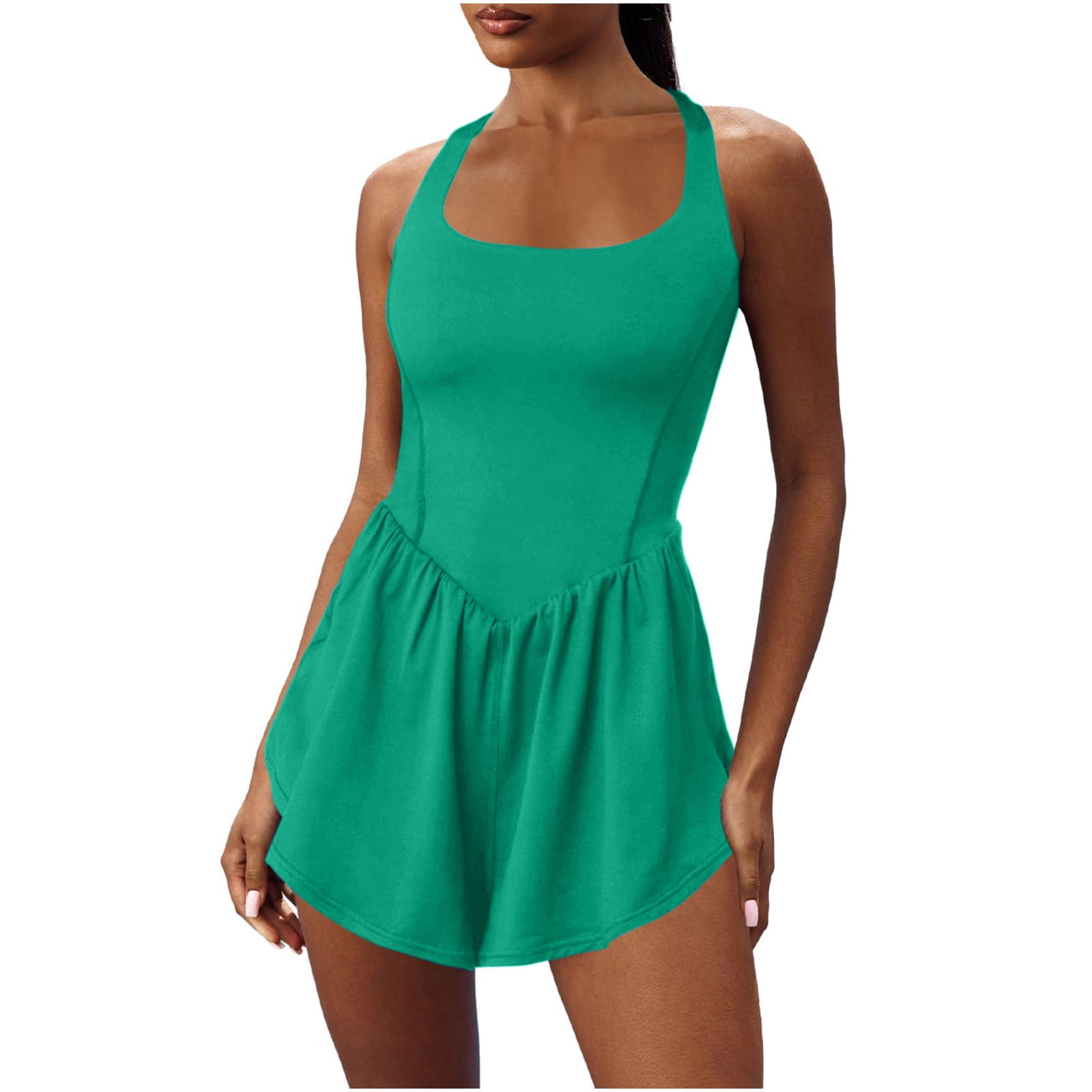 NARABB Womens Running Onesie Workout Rompers OnePiece Outfits Exercise