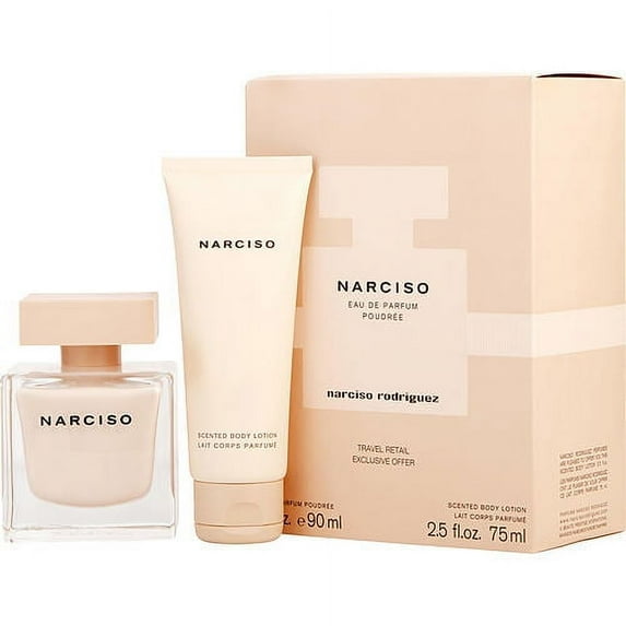 NARCISO RODRIGUEZ NARCISO POUDREE by Narciso Rodriguez EAU DE PARFUM SPRAY 3 OZ & BODY LOTION 2.5 OZ