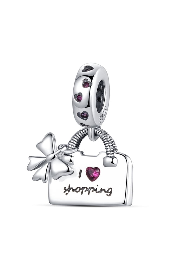 Euopean Love Flower Cat 5A Zircon DIY Charm 925 Sterling Silver fit Bracelet Necklace for Women Jewelry Making