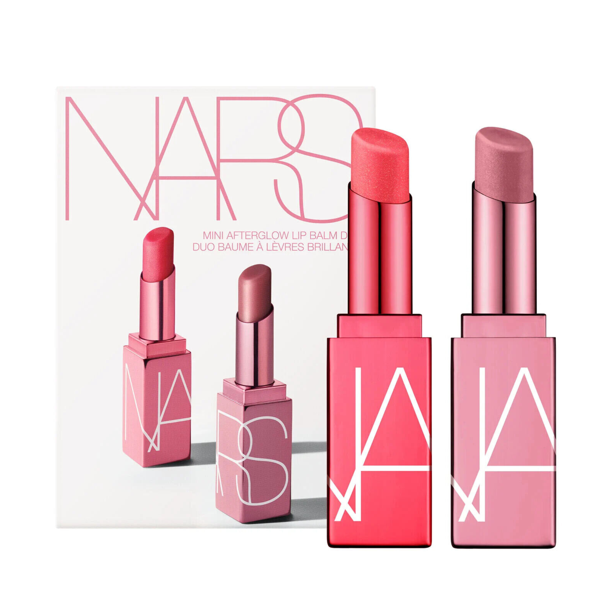 NARS Mini Afterglow Lip Balm Duo Fast Lane & Dp Throat