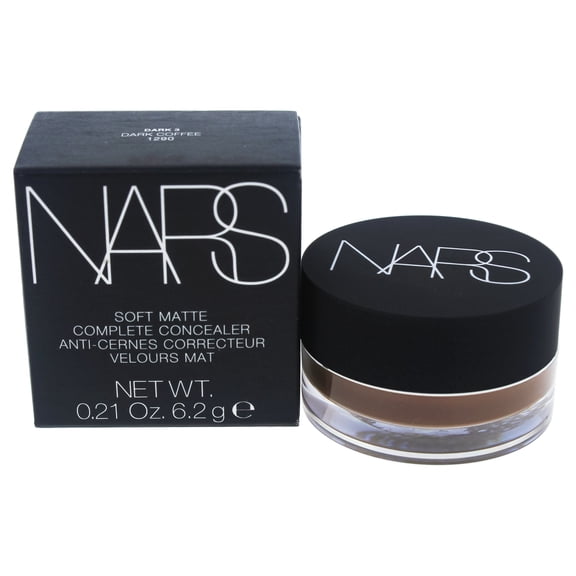 NARS Soft Matte Complete Concealer, Dark Coffee, 0.2 Oz