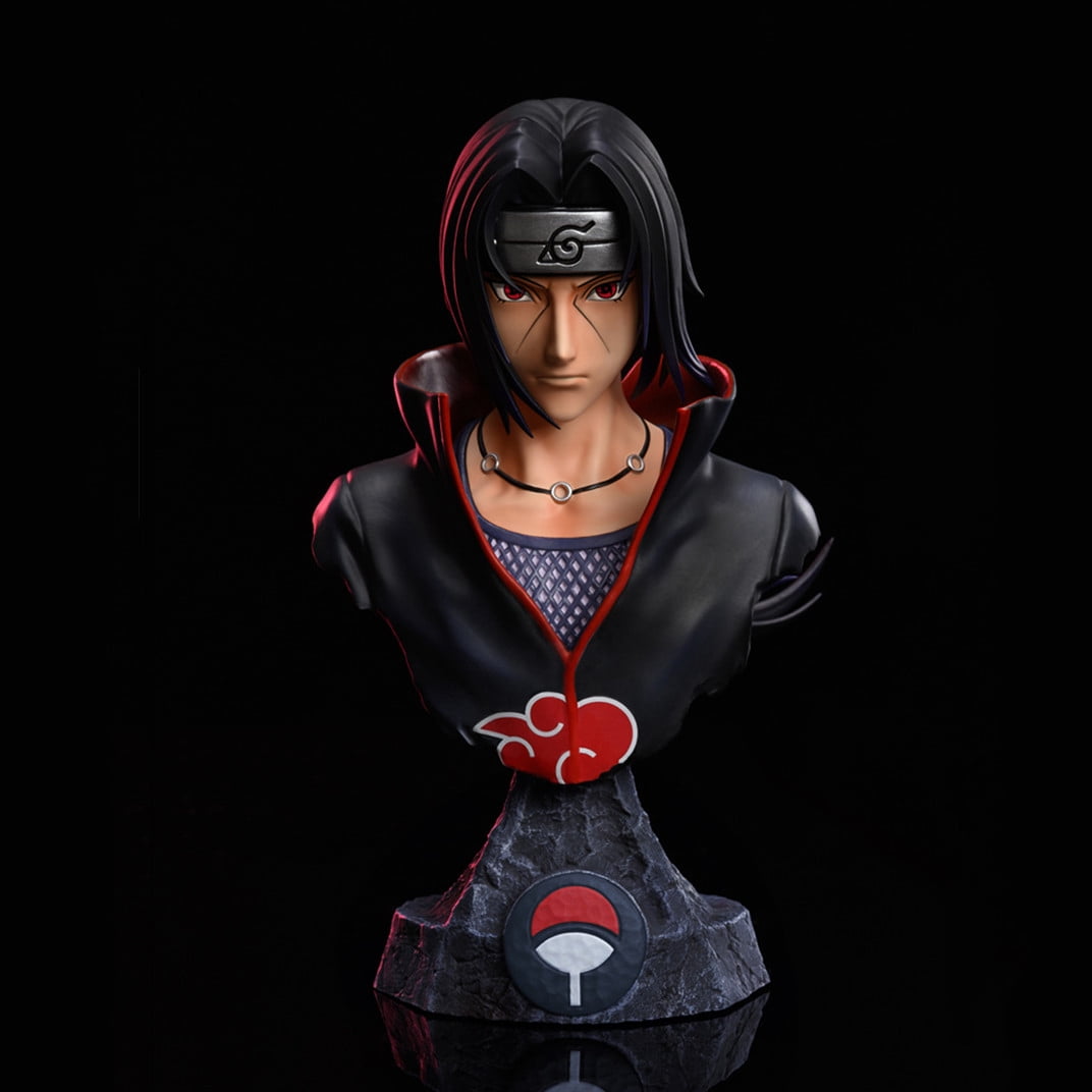 Figurine Buste Naruto Itachi Uchiwa - PVC de haute qualité - 16 cm